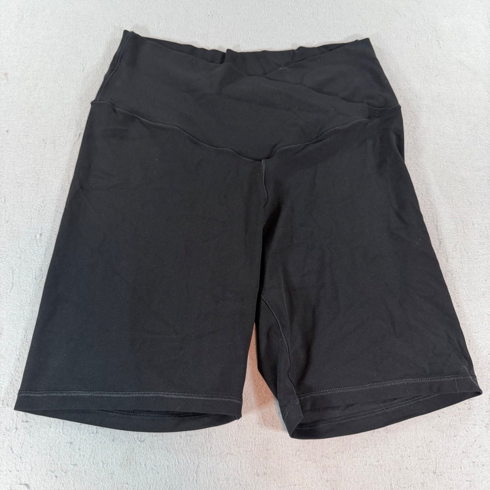 OFFLINE Aerie Real Me Crossover Bike Shorts Black Womens XL 7 Inch